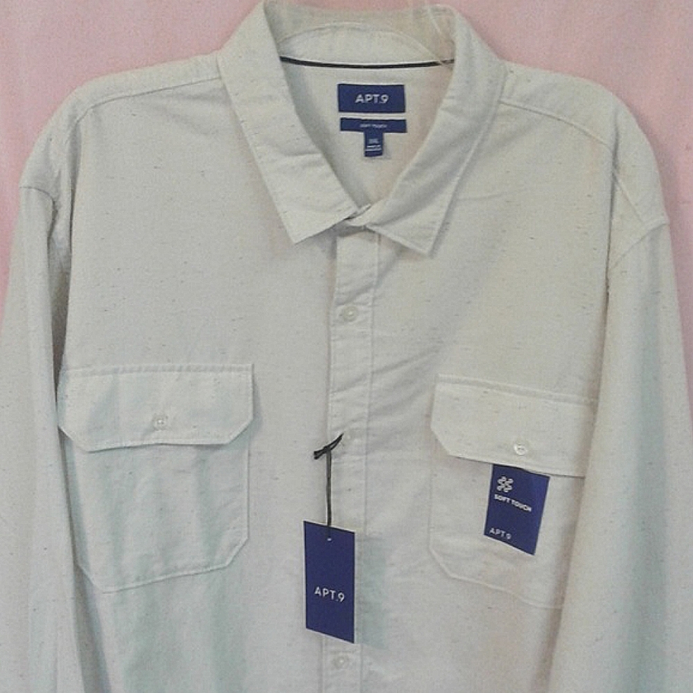 🌴 Men's APT. 9 LS Button Down Shirt